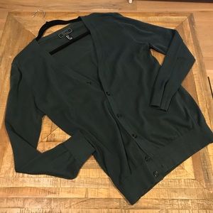 Green long sleeve Cardigan